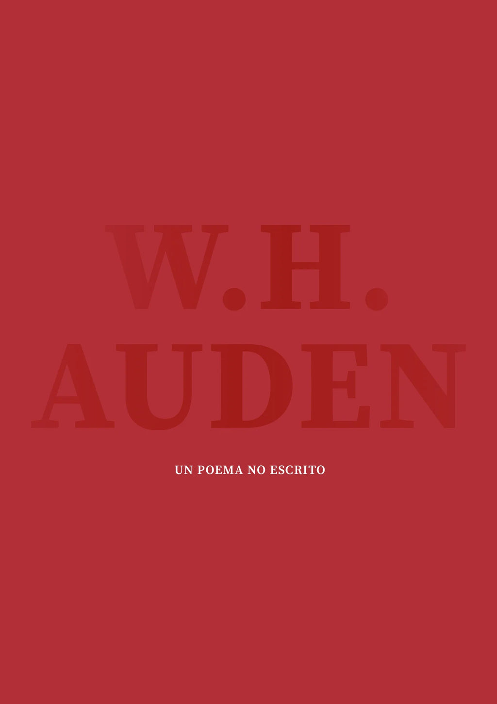 Un poema no escrito